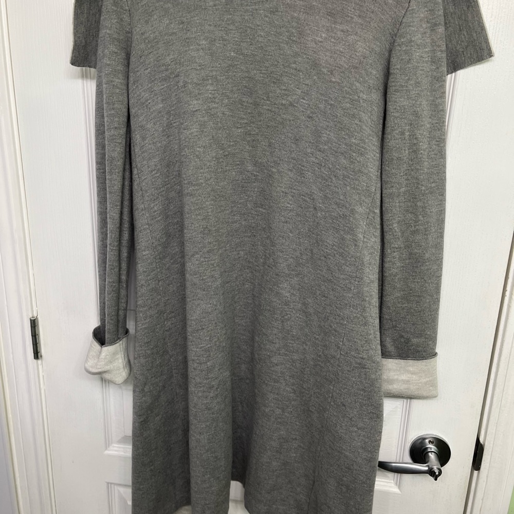 Dynamite Women’s ‘Shades of Grey’ Acrylic/Nylon/Wool Open Front Duster Size XS - Picture 6 of 8
